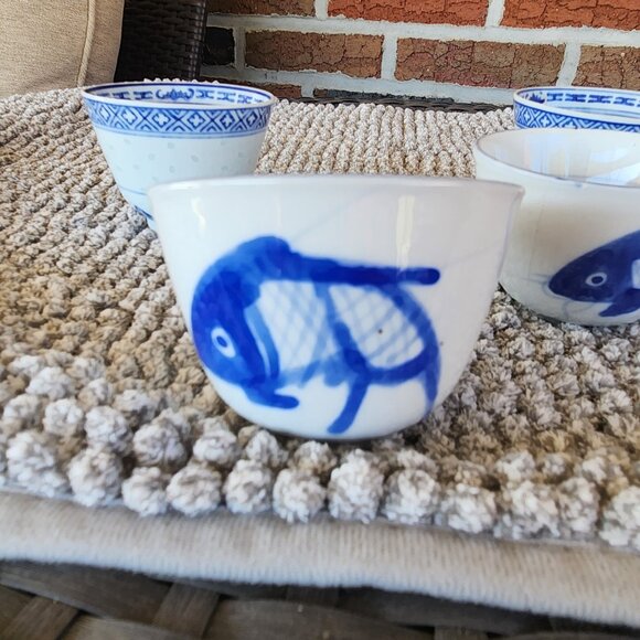 4 - Rare Vintage Sake/Tea Cups - Picture 9 of 16
